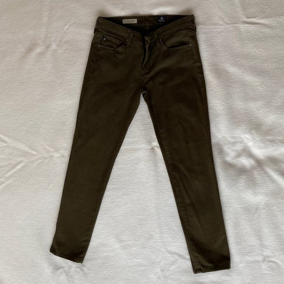 Adriano Goldschmied The Stevie Ankle dark olive green - Picture 2 of 9